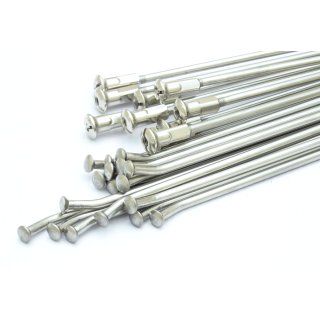 Stainless spokes SM 3,4mm 10-100deg. with nipple M4/6,5/18